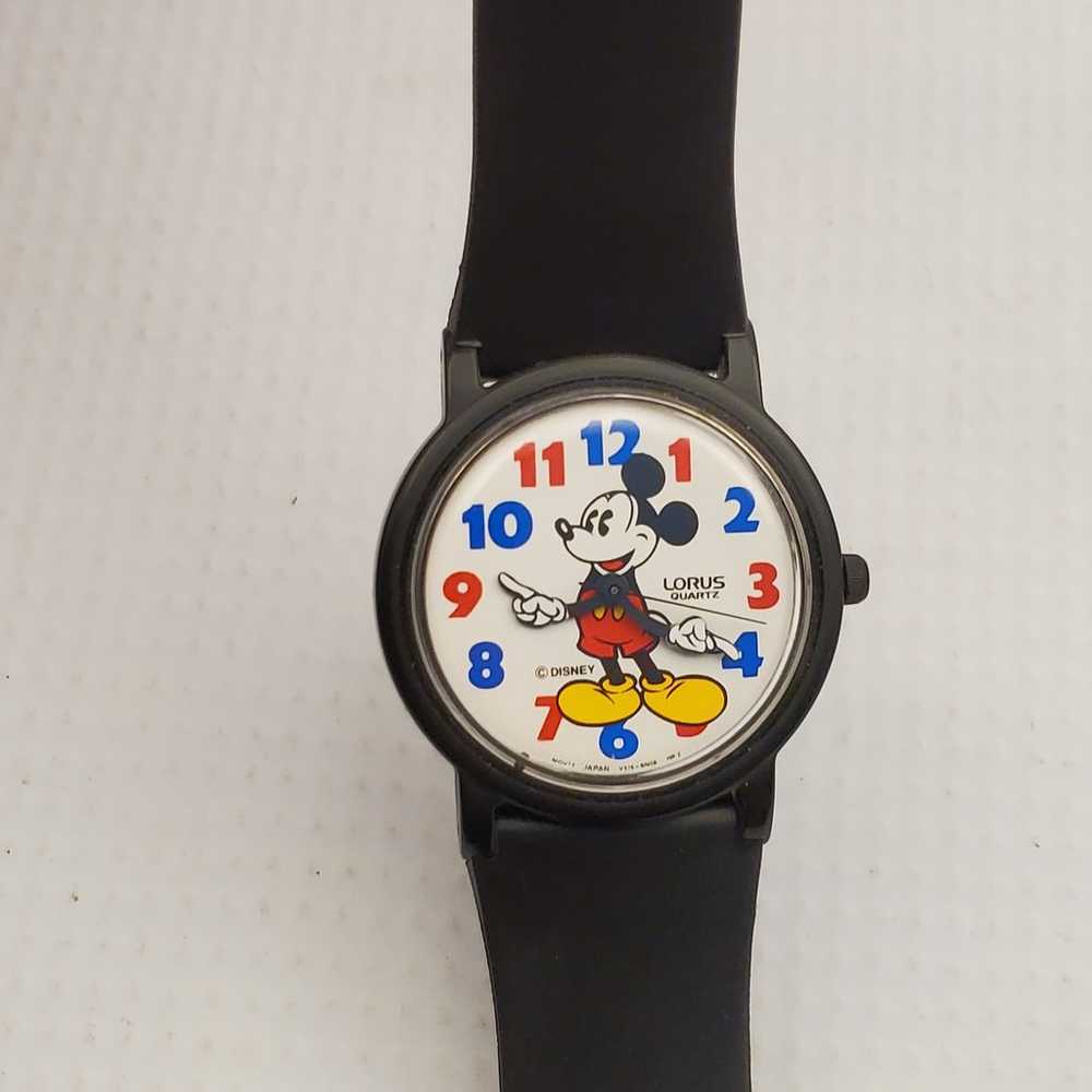 Vintage LORUS DISNEY Mickey Mouse V515-6B20 QUART… - image 2