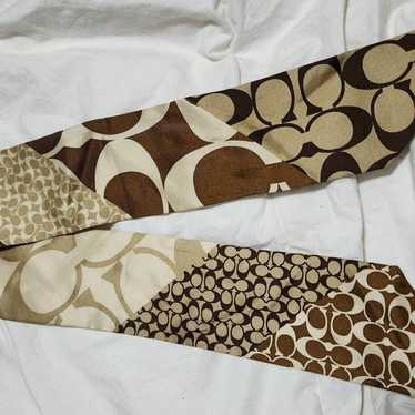 Coach Authentic Silk Skinny Scarf