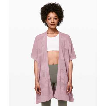 Lululemon Find Your Light Wrap in Heathered Vintag