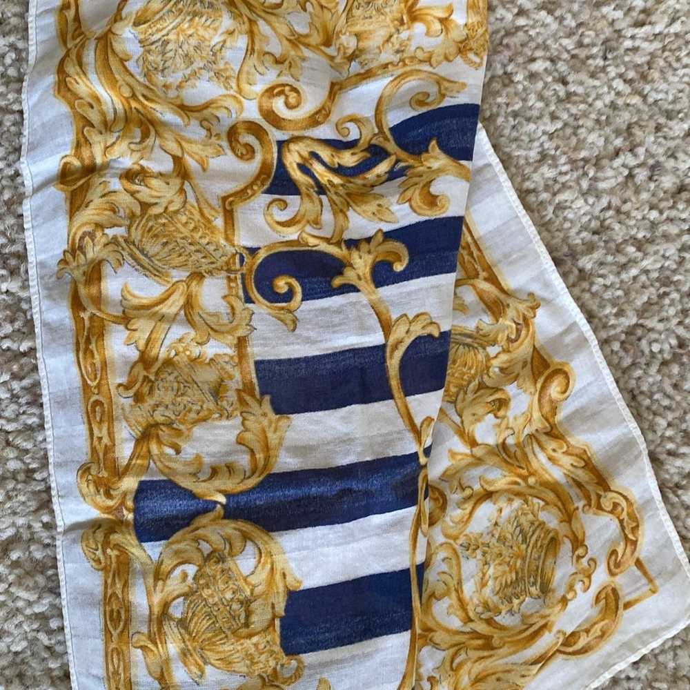 Vintage Versace Scarf Wrap Gianni Versace - image 11