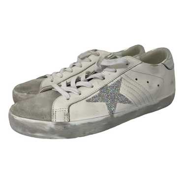 Golden Goose Superstar leather trainers