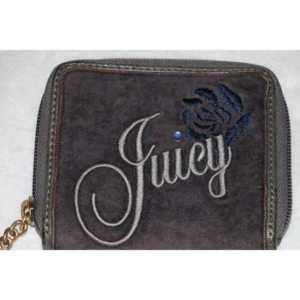 Juicy Couture Blue Square Zip Wallet - image 2