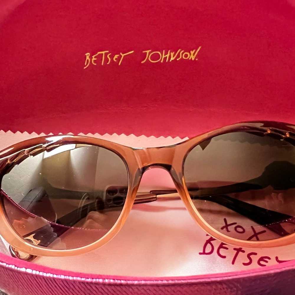 Vintage authentic Betsey Johnson sunglasses - image 1