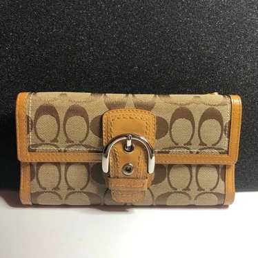 Coach Long Continental Wallet Vintage