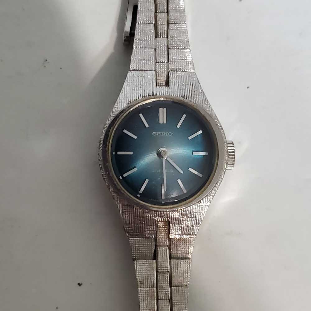 Vintage Seiko MECHANICAL HANDWIND Watch 11-0730 s… - image 4