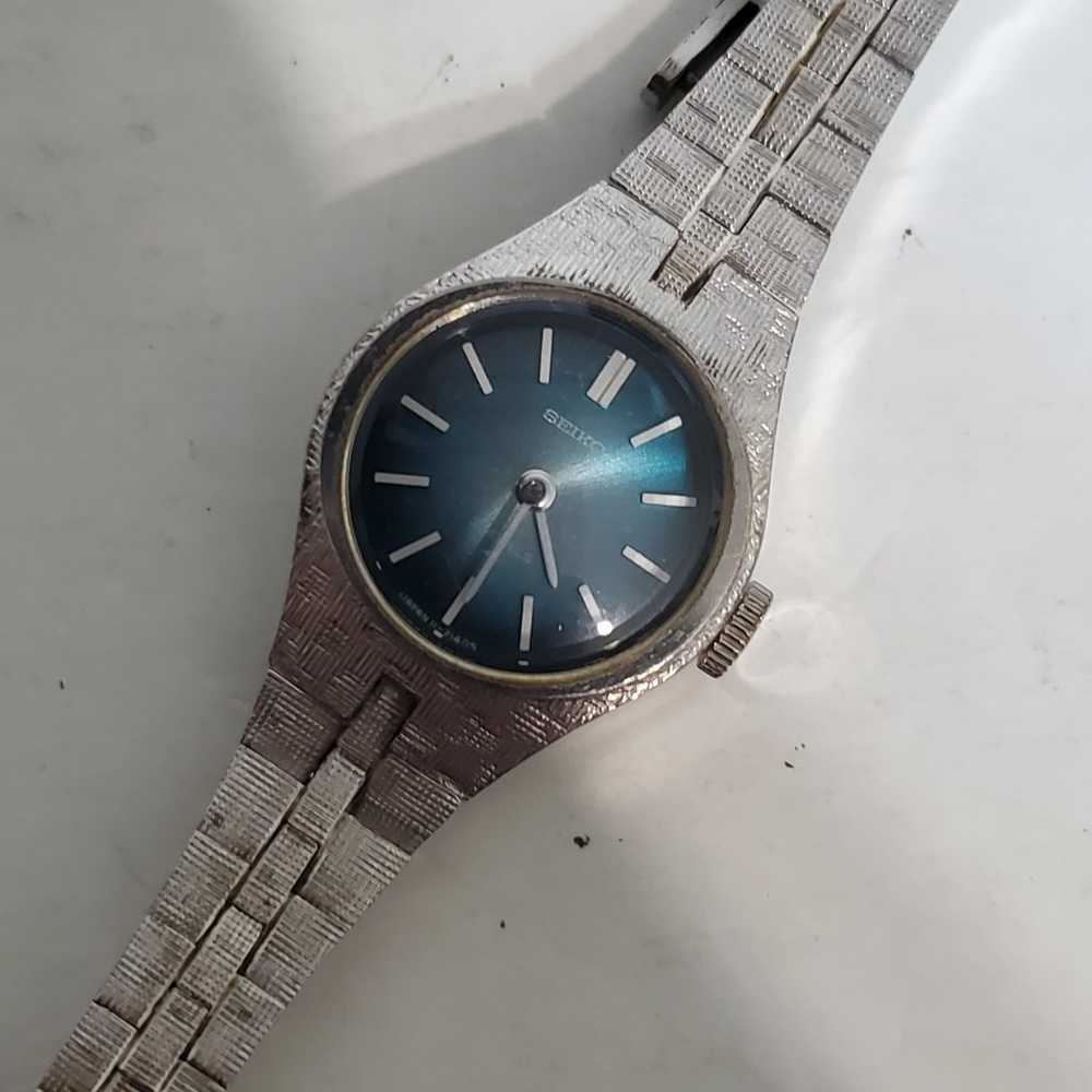 Vintage Seiko MECHANICAL HANDWIND Watch 11-0730 s… - image 5