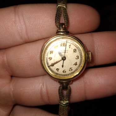 Waltham Premier Vintage 1930s 10k Gold Watch