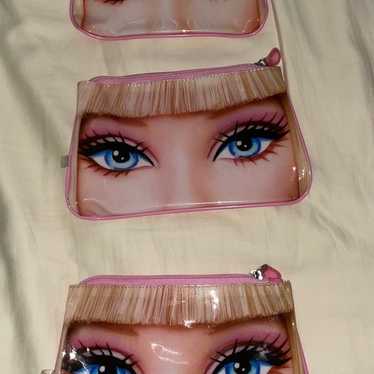 Set of Three Vintage Barbie Cosmetic Cases/ Wallet