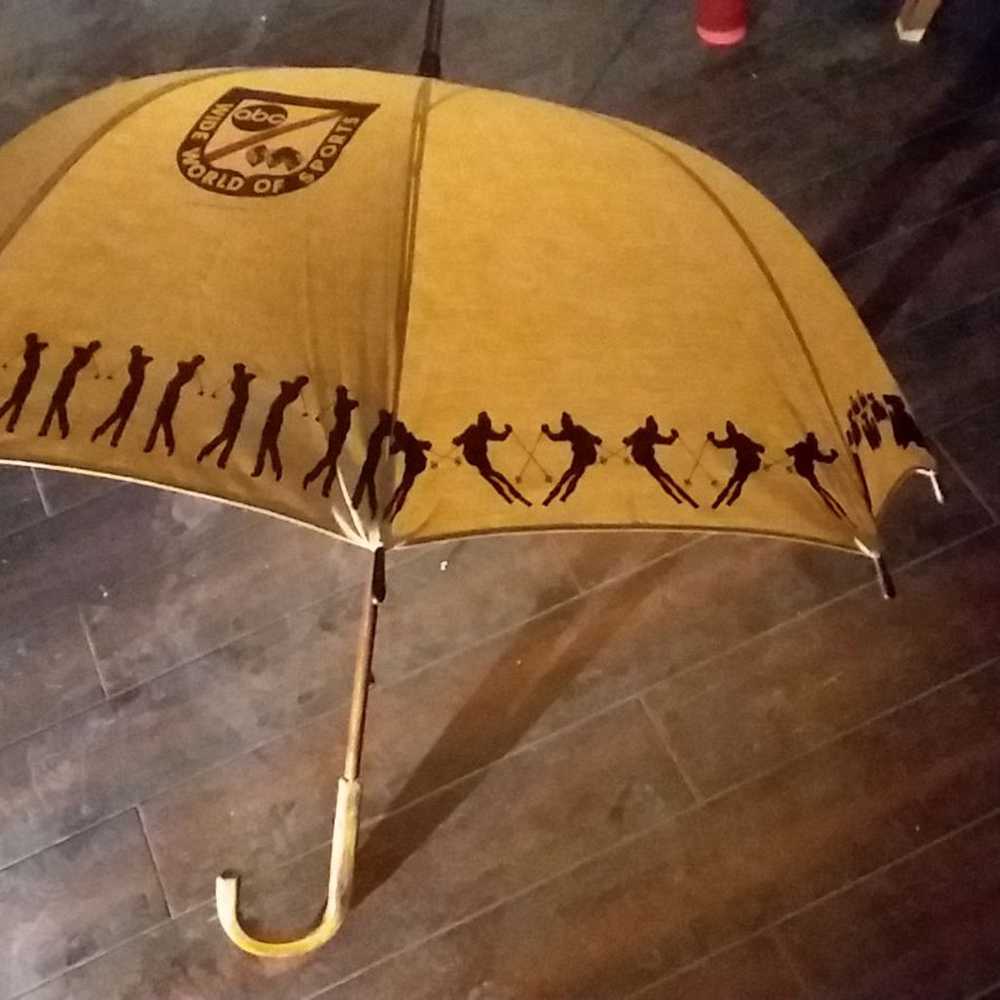 Vintage ABC the world wide of  sports  Umbrella - image 4