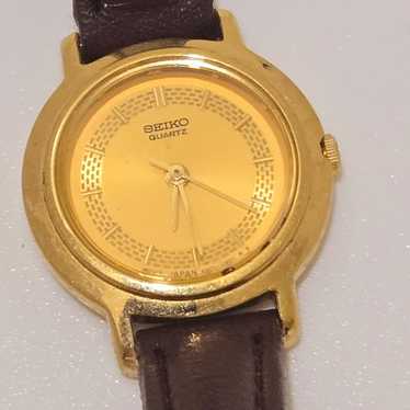 Vintage Seiko Ladies' Gold Tone Watch 4N01-0441. … - image 1