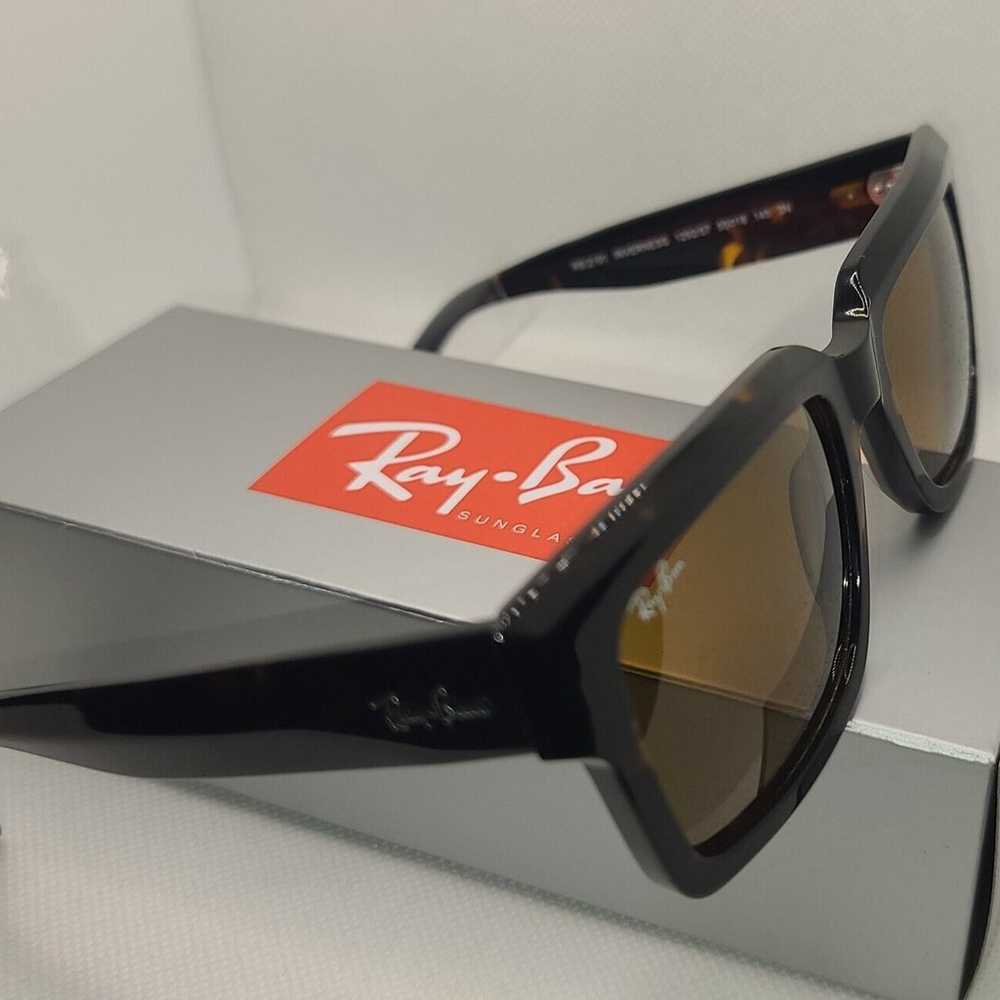 RAY-BAN Inverness RB2191 129257 Polished Havana/B… - image 6