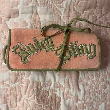 Vintage Juicy Couture makeup travel bag pouch