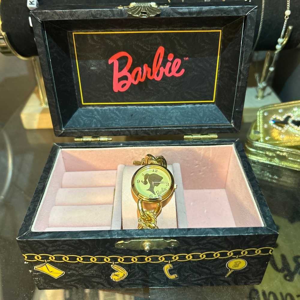 Vintage 1994 Limited Edition Fossil Barbie Watch … - image 1