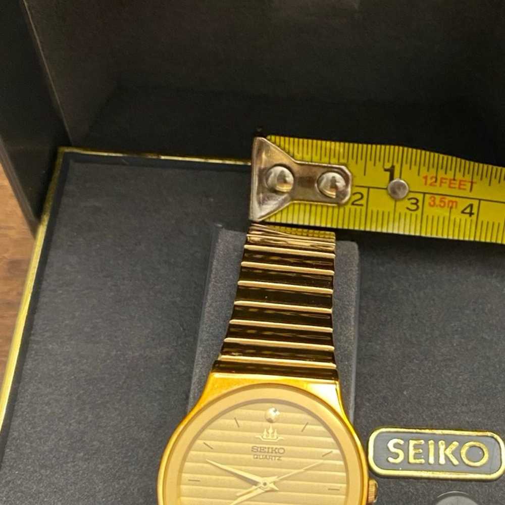 Unisex Vintage Japanese Manufactured Gold Seiko W… - image 12