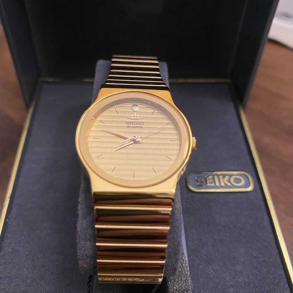 Unisex Vintage Japanese Manufactured Gold Seiko W… - image 9