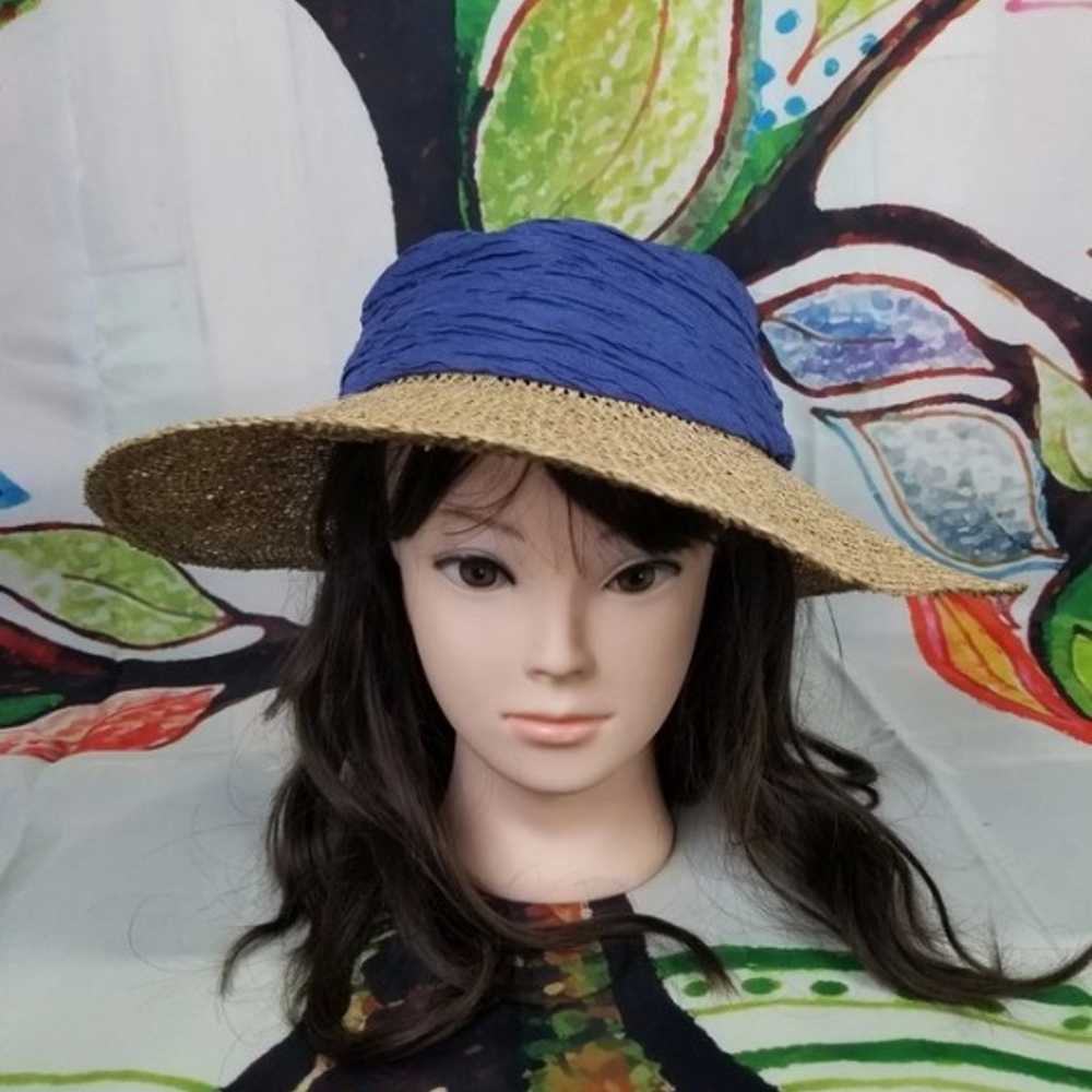 Vintage Straw Sun Hat - image 2