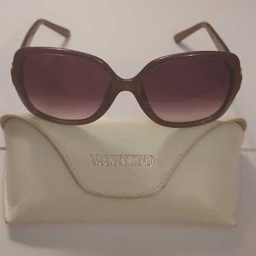 Valentino Brown Sunglasses Vintage - image 1