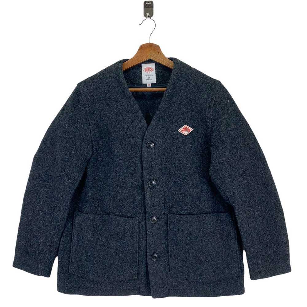 Danton VINTAGE DANTON WORKWEAR WOOL BUTTON JACKET - image 1