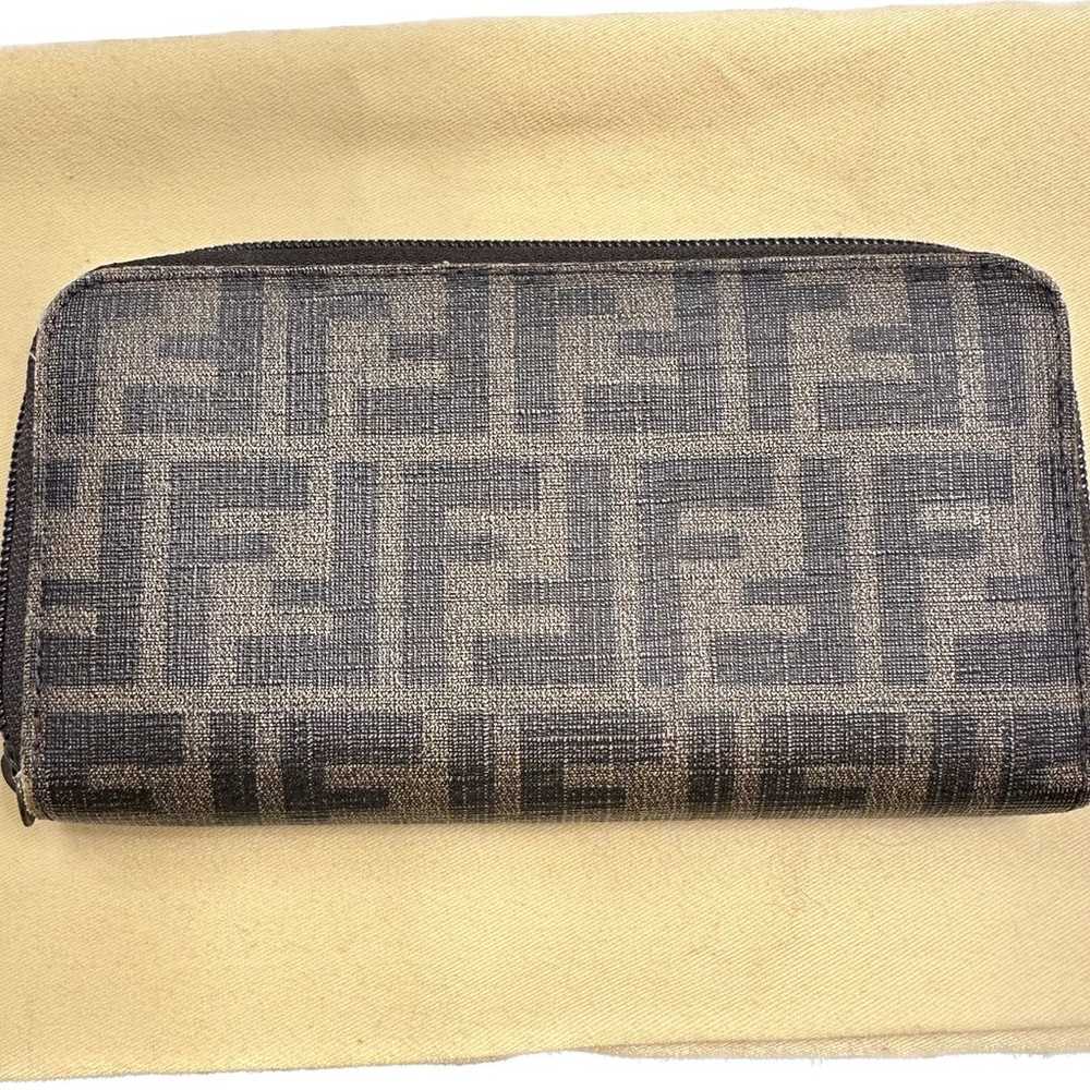 Fendi Zucca Zippy Wallet - image 2