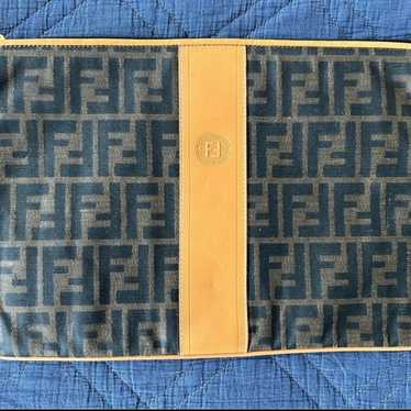 80s Fendi Monogram Portfolio clutch - image 1