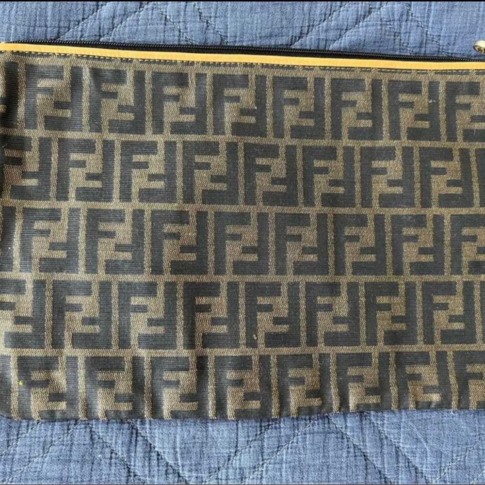 80s Fendi Monogram Portfolio clutch - image 3