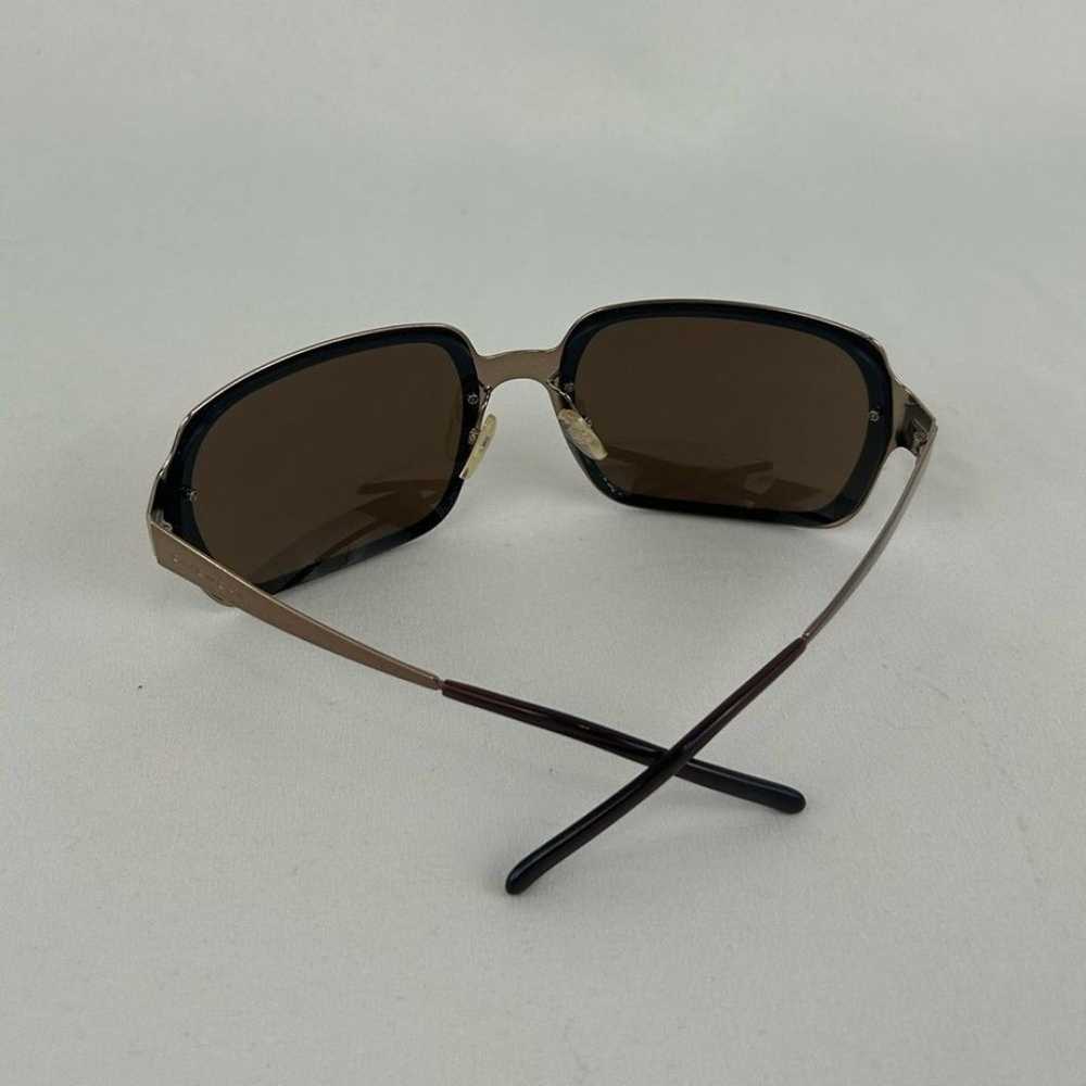 Givenchy Black and Gold Square Sunglasses - image 3