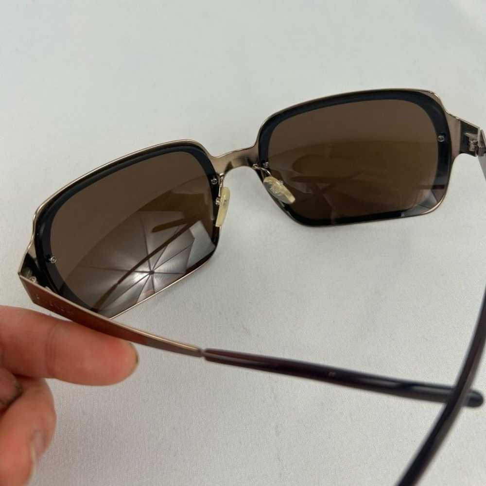 Givenchy Black and Gold Square Sunglasses - image 4