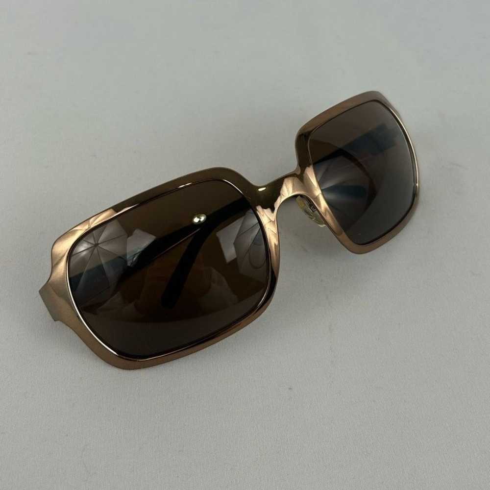 Givenchy Black and Gold Square Sunglasses - image 5