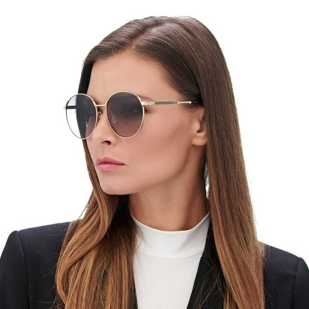 AUTHENTIC Gucci Round Frame Sunglasses - image 10