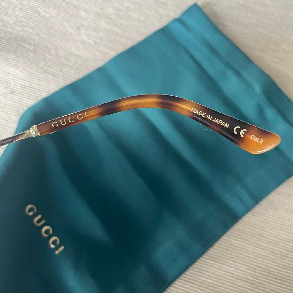 AUTHENTIC Gucci Round Frame Sunglasses - image 9