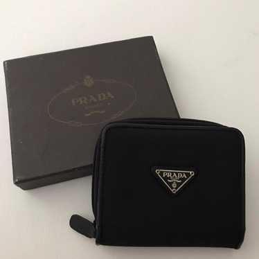 Authentic nylon prada wallet