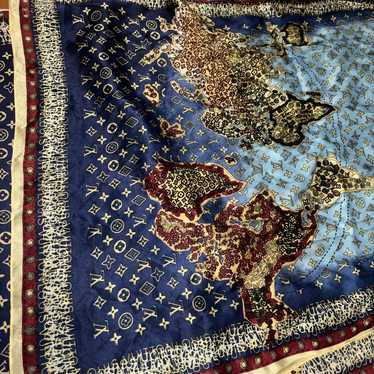 Louis vuitton scarf world - Gem