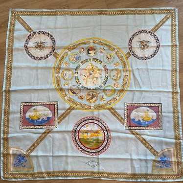 Versace Silk Foulard Scarf - image 1