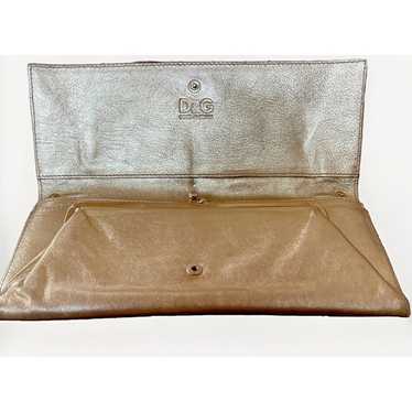 Vintage 80’s Dolce And Gabanna Gold Clutch Authent