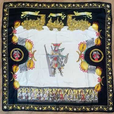 Versace Silk Foulard Scarf - image 1