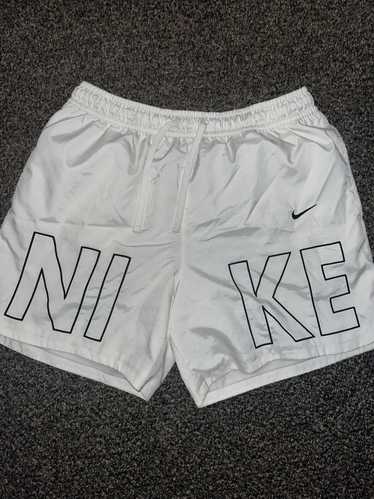 Nike White Nike Shorts