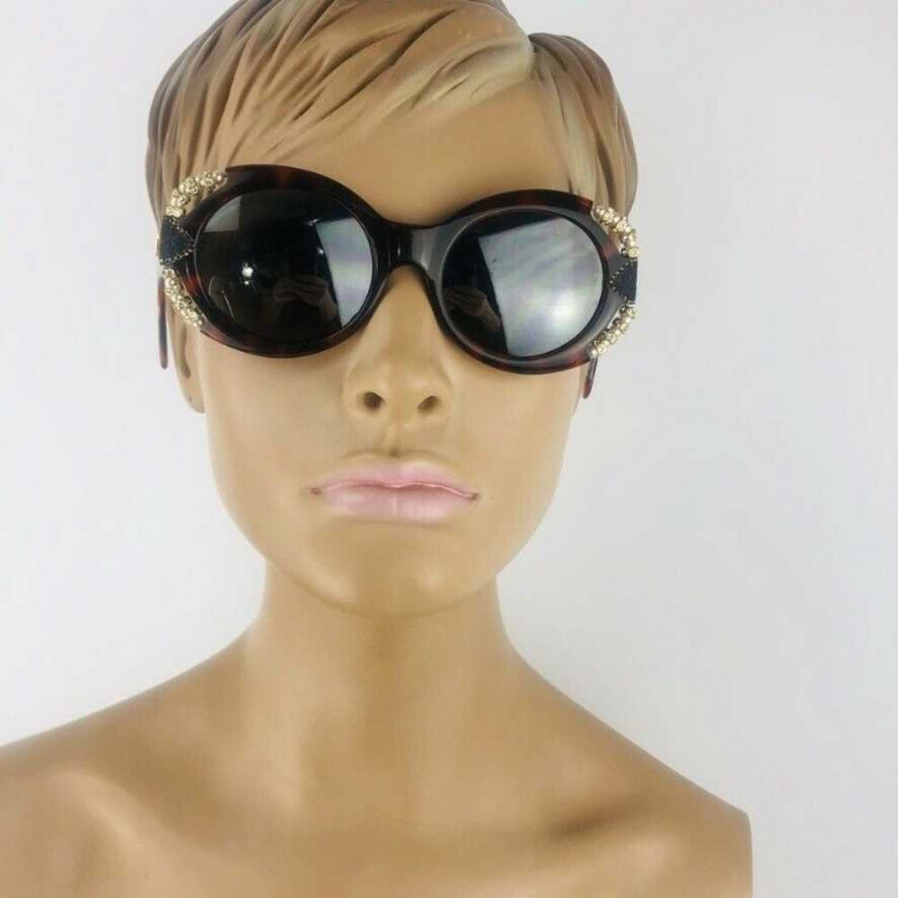 Vtg Emmanuelle Khanh Sunglasses Tortoise - image 2