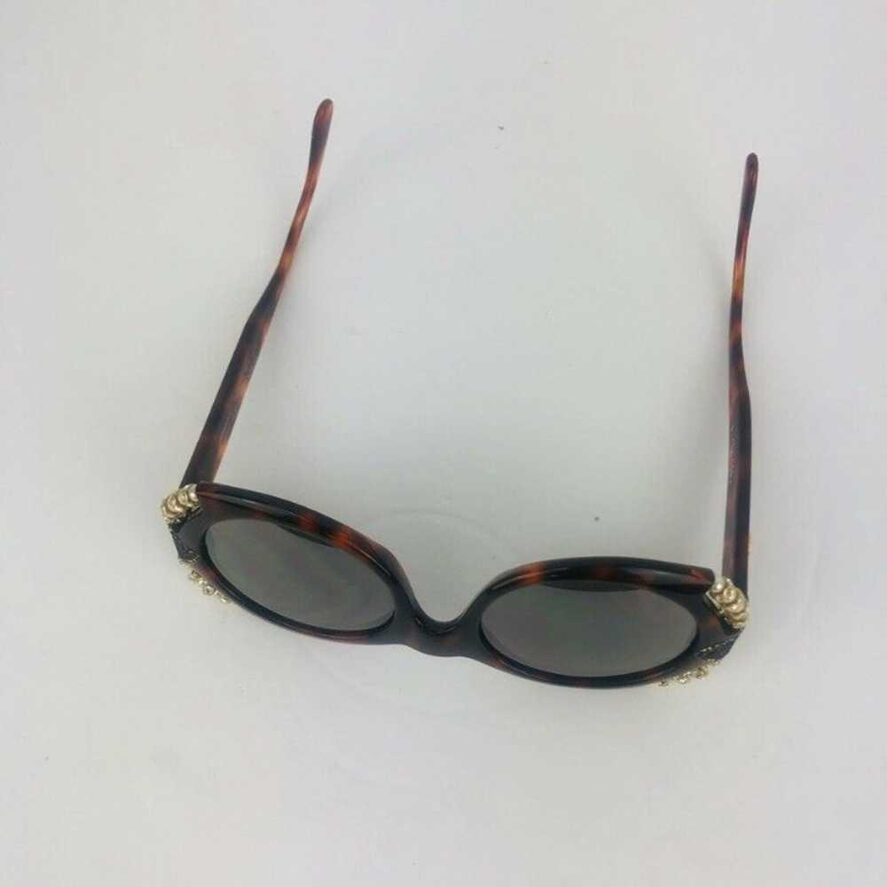 Vtg Emmanuelle Khanh Sunglasses Tortoise - image 7