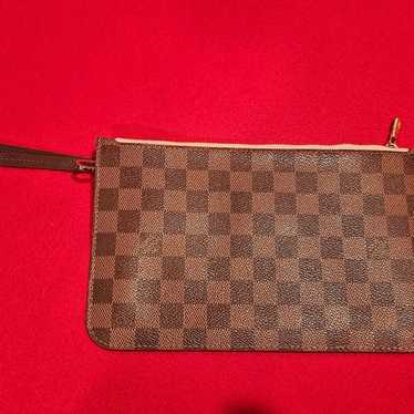 Authentic Louis Vuitton Damier Ebene Pouch