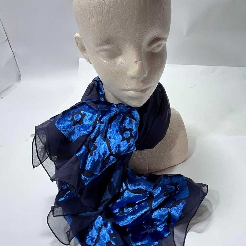 Dominique France Sheer Silk Scarf - image 1