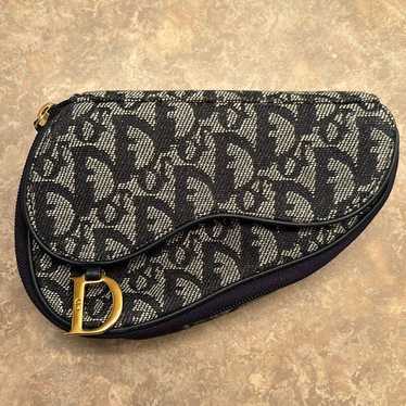 Rare Vintage Christian Dior Trotter Saddle Pouch