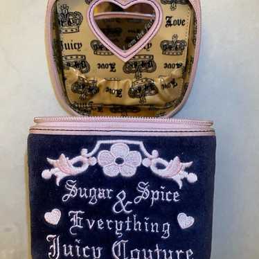 Juicy Couture vintage store velour makeup brush case