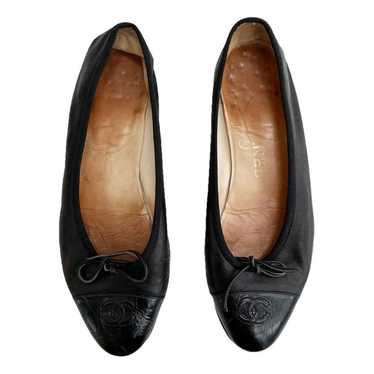 Chanel Leather ballet flats