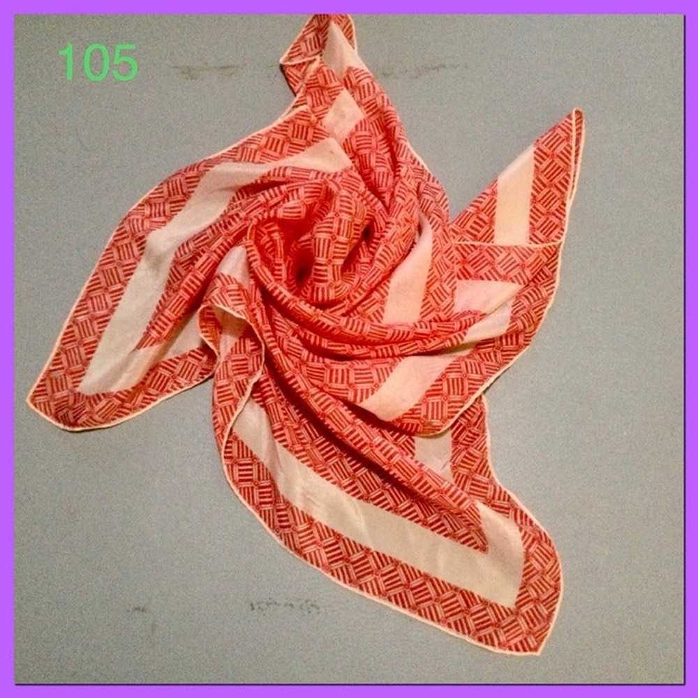 Vtg Silk Scarf_105 - image 1