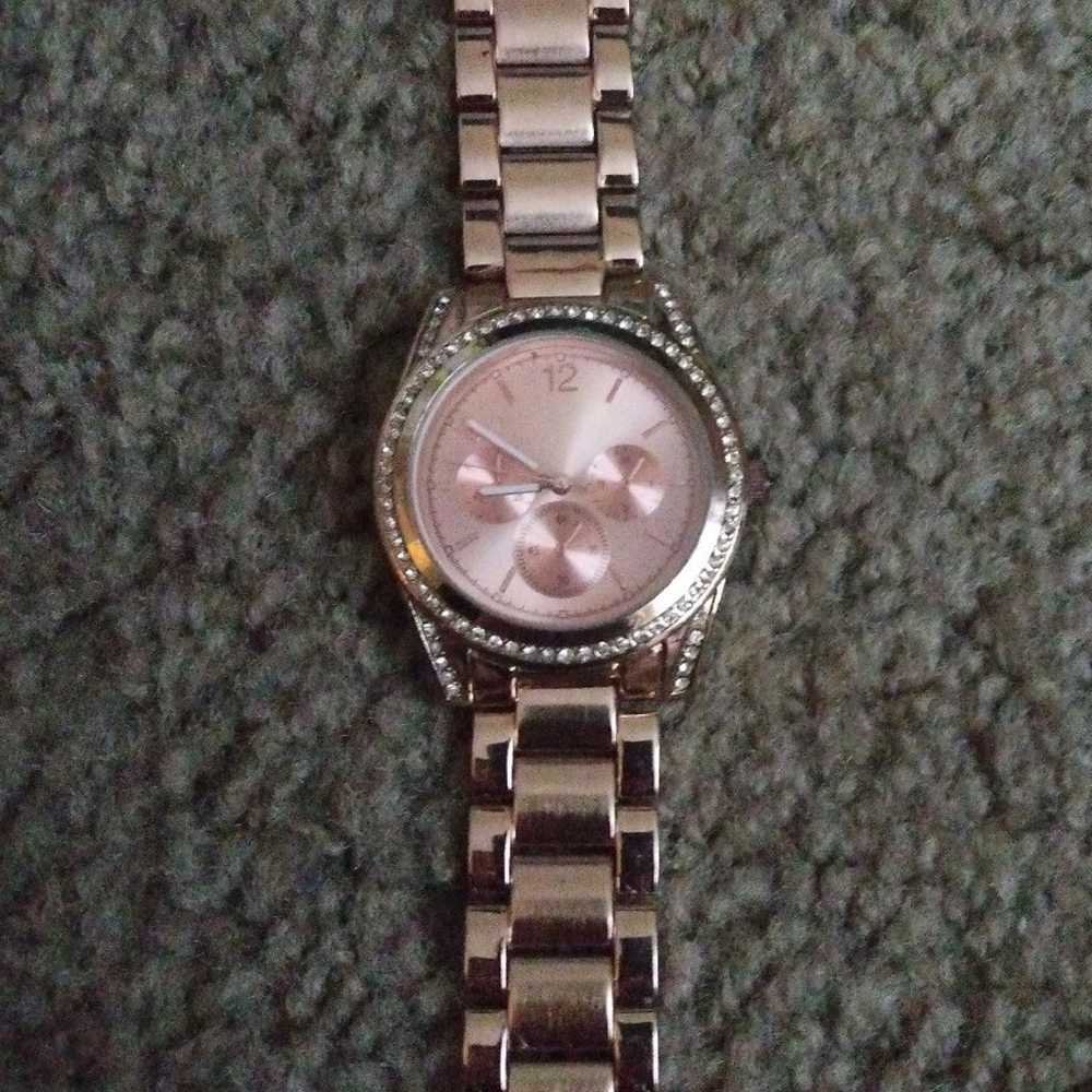 Women's vintage jeweled bezel watch - image 2