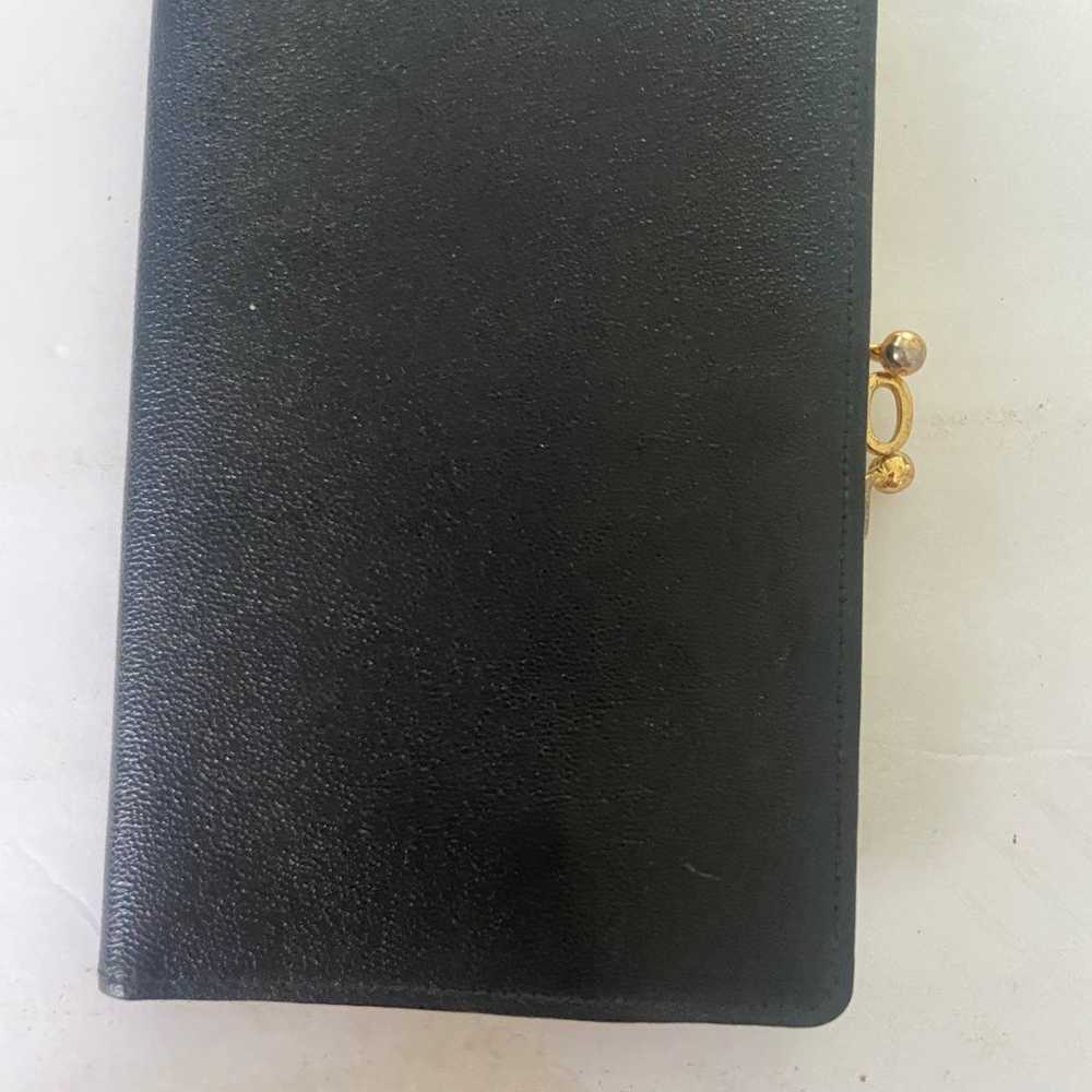 Vintage black and gold clutch - image 3