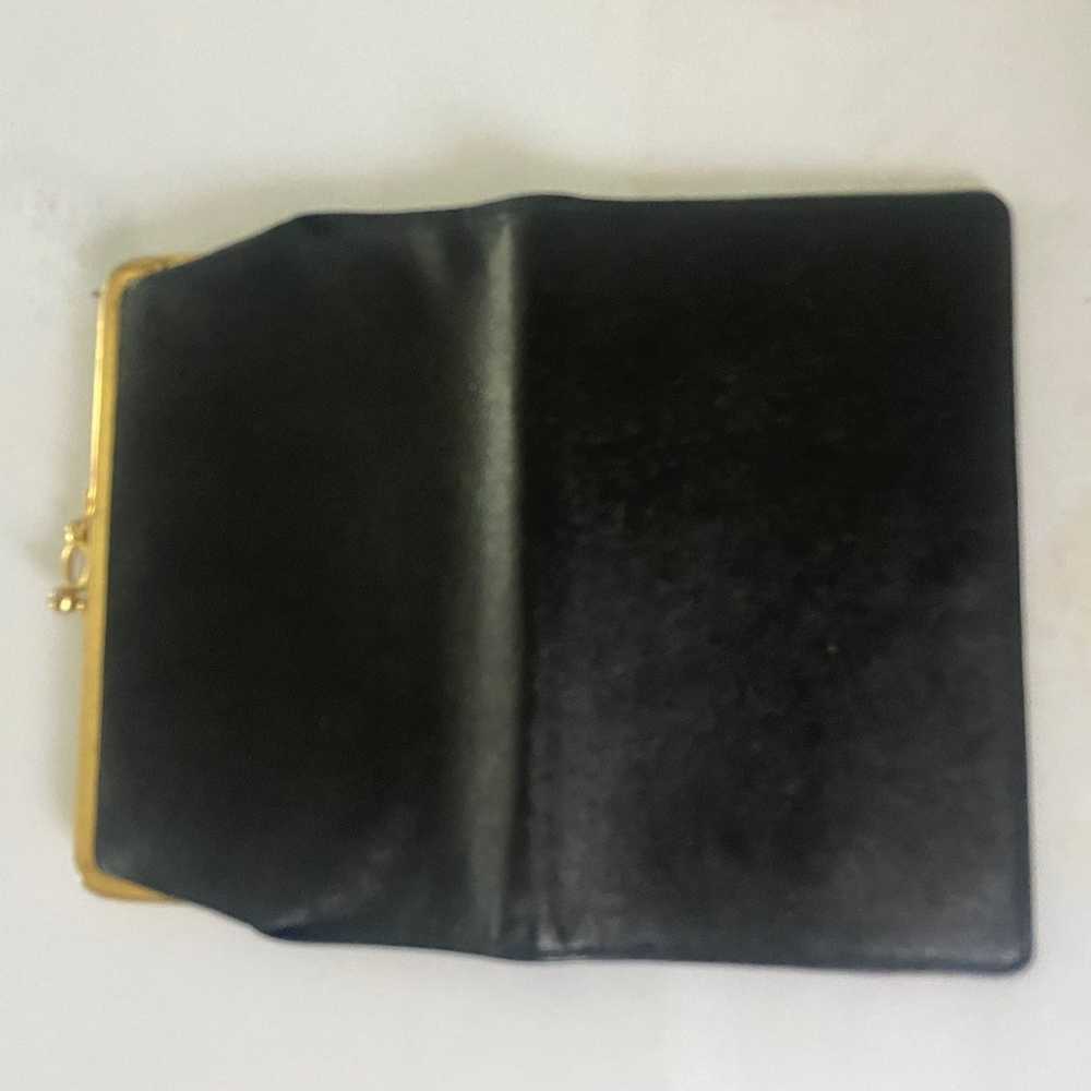 Vintage black and gold clutch - image 4