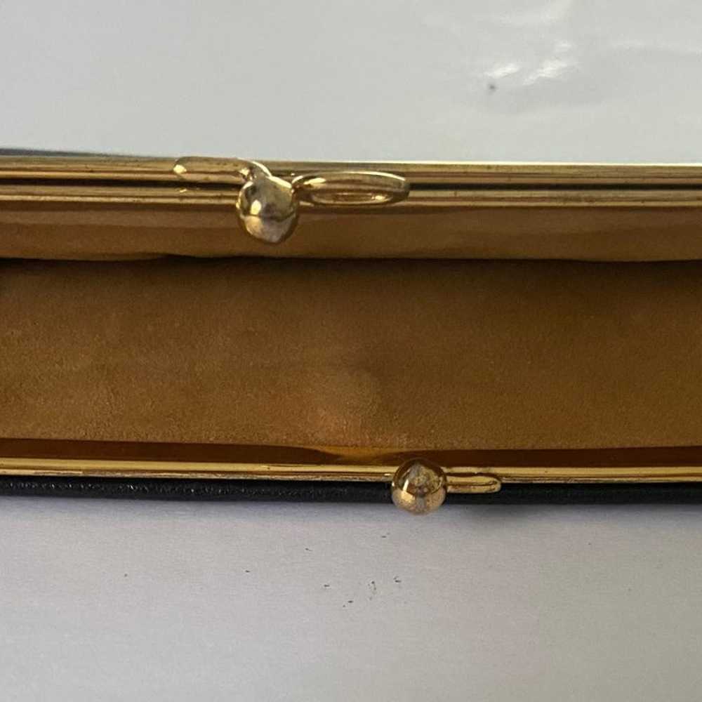 Vintage black and gold clutch - image 6