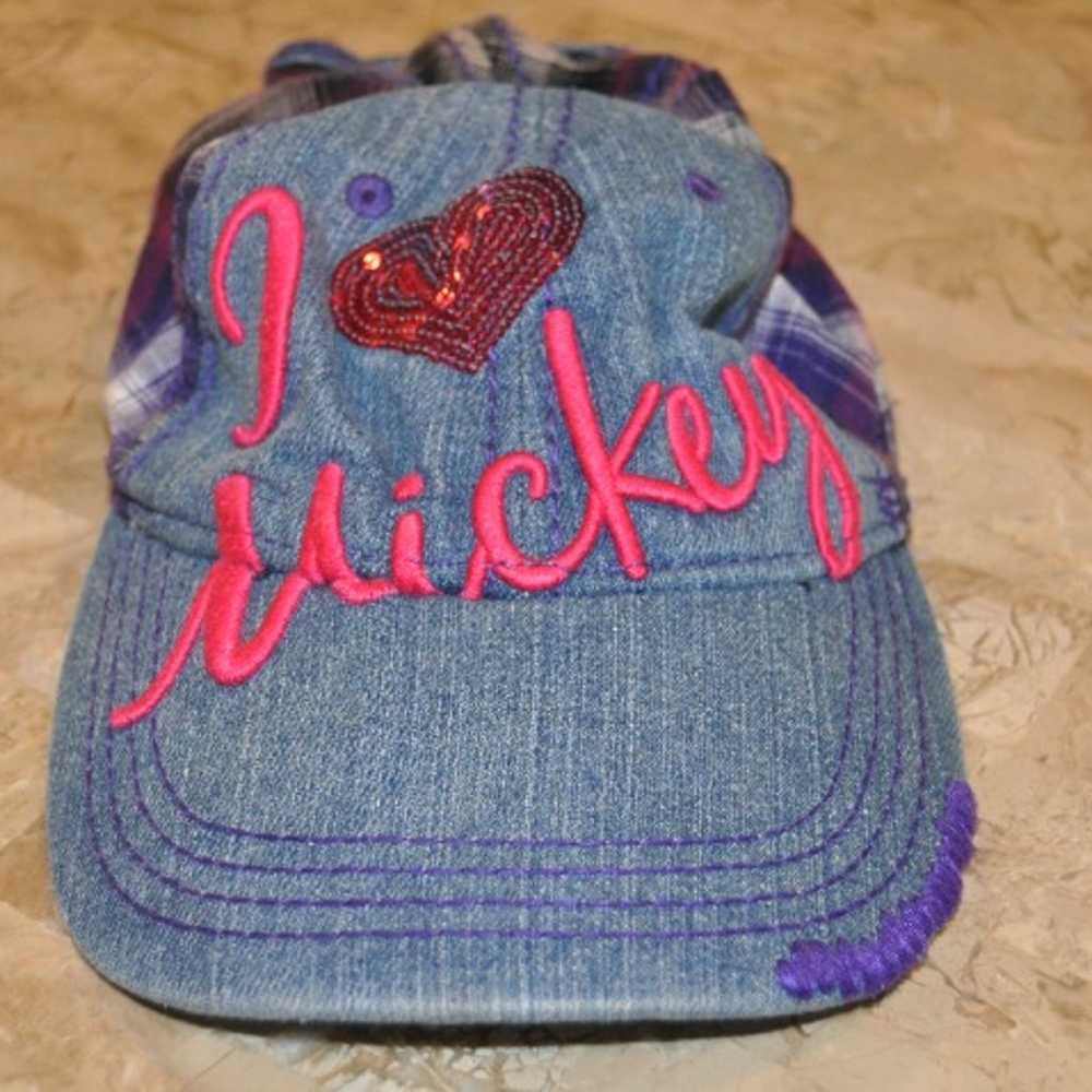 Disneyland Parks Girl I love Mickey Cap - image 1