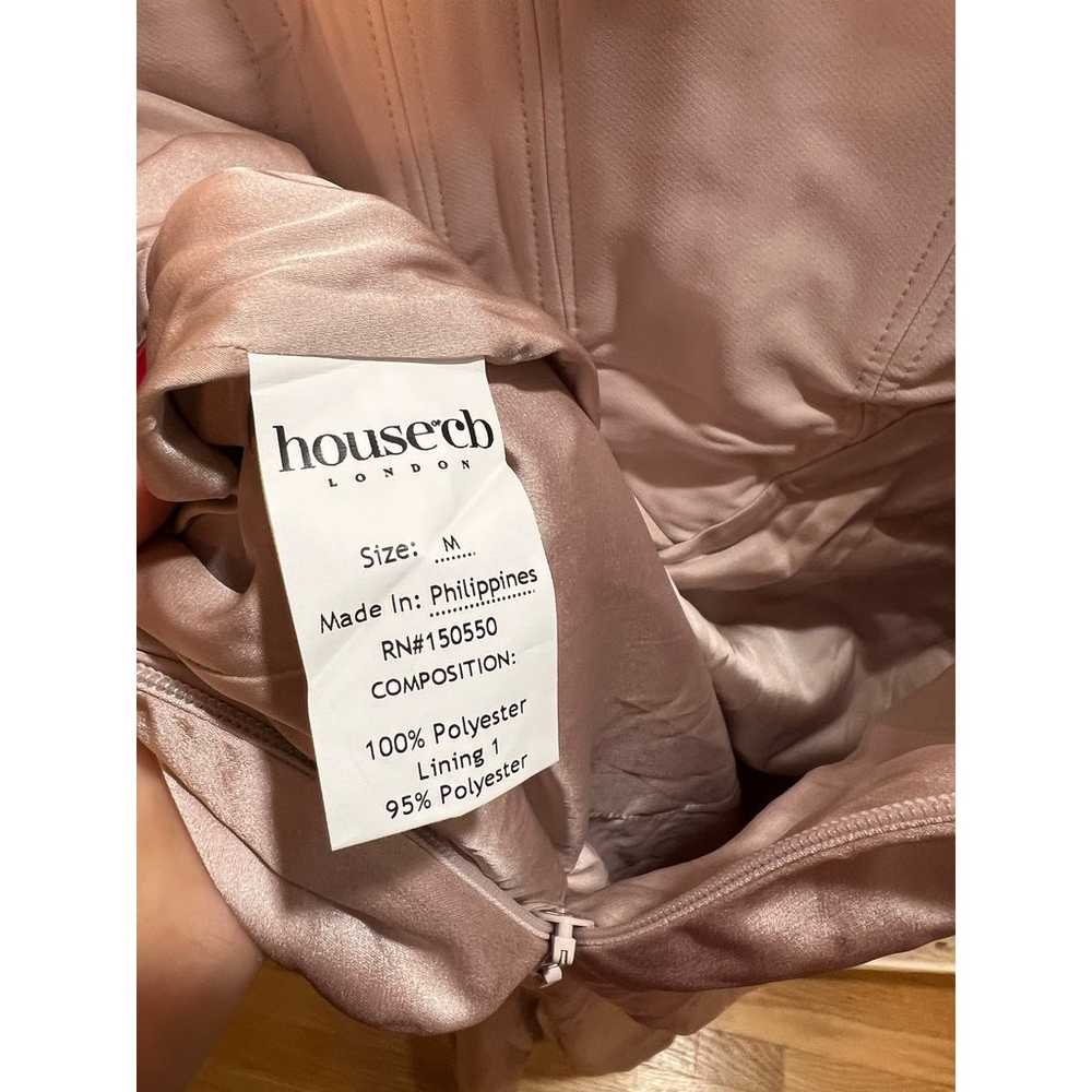 House of Cb Olivette Crystal Satin Corset Maxi Dr… - image 10